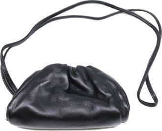 Bottega Veneta Black Leather Pouch (Pre-Owned)