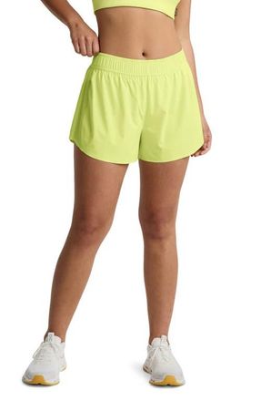 Beyond Yoga Solemate Run Shorts in Electric Lime at Nordstrom, Size X-Small