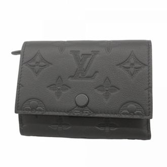 Louis Vuitton Black Wallet (Tri-Fold) (Pre-Owned)