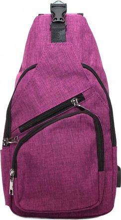 Calla Unisex Nupouch Anti-Theft Large Daypack In Plum