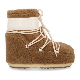 Moon Boot Icon Low Fleece - - Shoes - Donna - Marrone - 33 EU