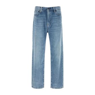 Carhartt Work in Progress Carhartt Wip, Straight Jeans, male, Blue, Size: W30 Aaron Pant