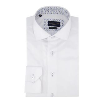 Cavallaro Heren, Overhemden, Wit, Maat: 3XL Katoen