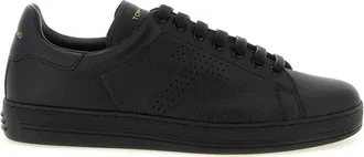Tom Ford Black Lace Up Sneakers