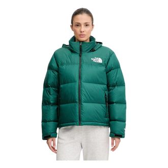 The North Face 1996 Retro Nuptse Jacket - Dames - Ski Jassen - Groen - S - Nylon - Fitness