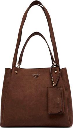 Guess Lorella Girlfriend Tote - Dames - Schoudertassen - Bruin - ONE Size - Tassen