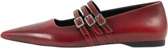Vagabond Hermine Ballerinas - Dames - Ballerinas - Rood - 37 EU - Leer - Schoenen