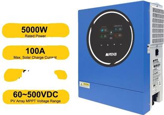 OEM Inversor Solar, Doble Salida, Monitorizaci&oacute;n Wifi Integrada, Ani-5kw-48v-wifi, 220-240v, 48v