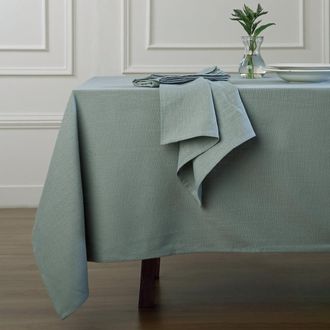 Febronie Mantel algod&oacute;n verde celad&oacute;n 150x300