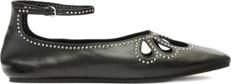 Isabel Marant Ballerine Bloris con dettaglio cut-out - Nero