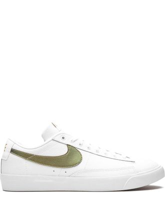 Nike Sneakers Blazer Low Premium - Bianco