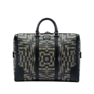Gucci Vintage, unisex, Beige, ONE Size, Pre-owned Caleido Eden Briefcase