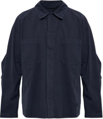 Maison Margiela Denim Shirt - Heren - Spijkeroverhemden - Blauw - XL - Denim - Overhemden
