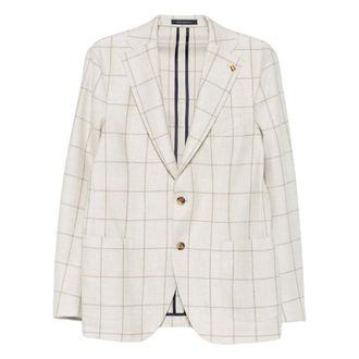 Sartoria Latorre Blazers - Heren - Jassen - Beige - Maat: L