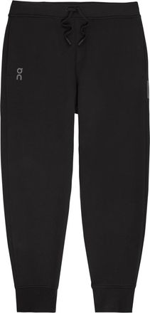 On Focus Tech Cotton-blend Sweatpants - Black - XL