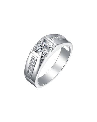 Rachel Glauber Plated Cz Ring