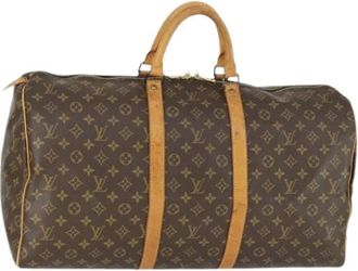 Louis Vuitton Pre-owned Weekend Bags, female, Brown, Size: ONE SIZE Pre-owned Weekend Bag