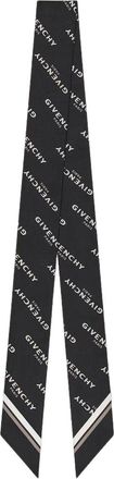 Givenchy (WMNS) Givenchy SS26 GIVENCHY Shadow Bicolor Bandeau in Silk Black BG00P3G002-001