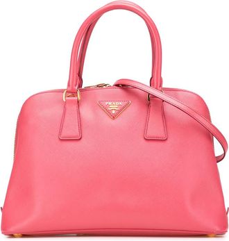 Prada Pre-owned Prada Medium Saffiano Lux Promenade Satchel SLKGZJJLLGBKJMD7