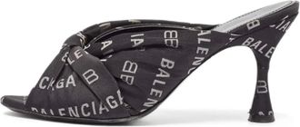 Balenciaga Sandali Drapy 80mm - Nero