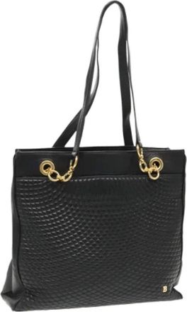 Bally Pre-owned Tote Bags, female, Black, Size: ONE SIZE Pre-owned Tote Bag