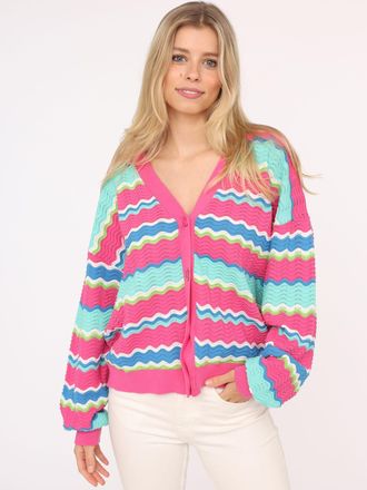 Zwillingsherz Strickjacke
