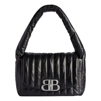Balenciaga (WMNS) Balenciaga Monaco Small Sling Bag Black 7878962AA7Z1000