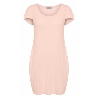 Malo Pink Cotton Women Womens Dress