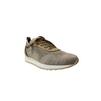 Softwaves Womens Dale Suede Sahara Sneaker In Taupe