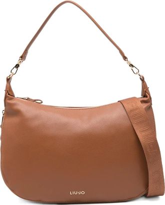 Liu Jo large 39 zipped shoulder bag - Brown