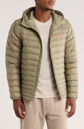 Cotopaxi Fuego Water Resistant 800 Fill Power Down Hooded Jacket in Cotopaxi Stone at Nordstrom Rack, Size Medium