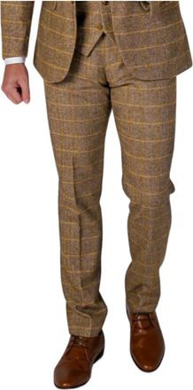 PAUL ANDREW Harris Tweed Formal Trousers Peaky Blinders