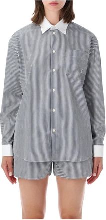 Sporty & Rich Donna, Camicette, Bianco, M, new