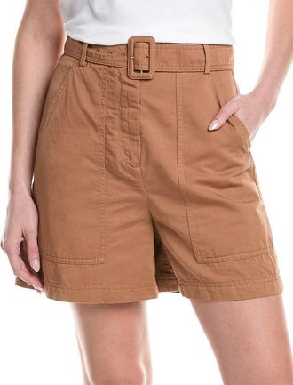 Max Mara Cirino Linen-Blend Short