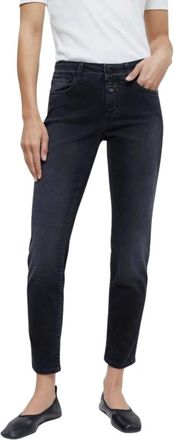 Closed Slim Jeans - Dames - Slim Fit Jeans - Zwart - W25 - Denim - Jeans