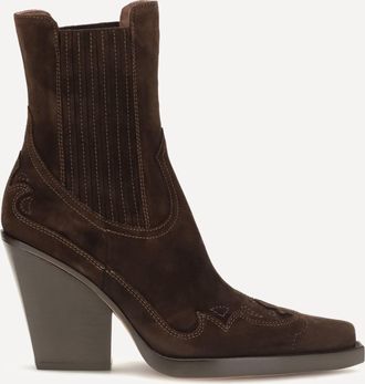 PARIS TEXAS Stivaletti ricamati Dallas Woman 38.5