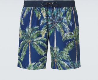 Dolce & Gabbana Printed swim trunks