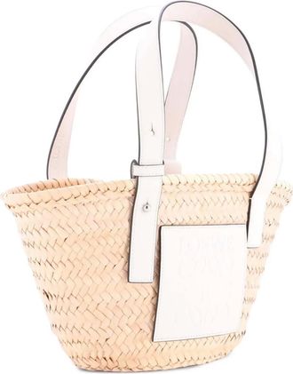 Loewe Basket Raffia Small tote bag - Beige