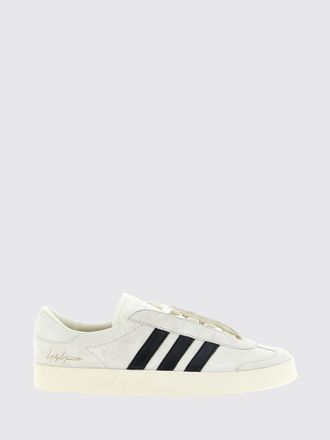 Yohji Yamamoto Gazelle Leather and Suede Trainers with Contrast Logo