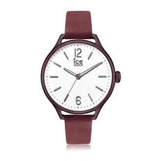 Ice Watch 013062 Watch - Dames - Horloges - Rood - ONE Size - Leer - Accessoires