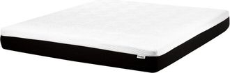 Beliani Beliani - eu Super King Size Firm Latex Foam Mattress 6ft Polyester Removable Cover Filling Zipper Cozy
