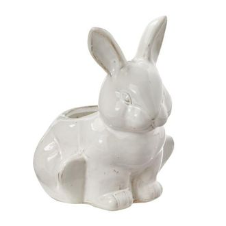 Tag Sitting Bunny Planter White Stoneware Spring at Nordstrom