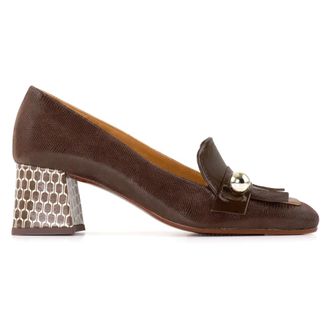Chie Mihara Mocassin van gemengd leer - Dames - Schoenen - Bruin - Maat: 39 EU Leer