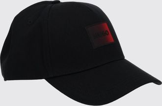 HUGO BOSS Cappello da baseball in cotone con visiera e logo ricamato