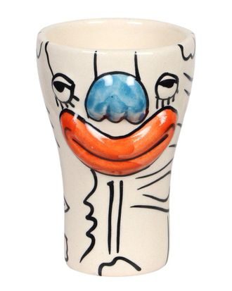 TOV Furniture Set of 4 Velma Bashful Ceramic Glasses