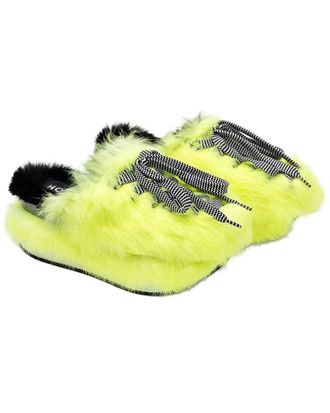 Hogan Lace-Up Leather Sandal