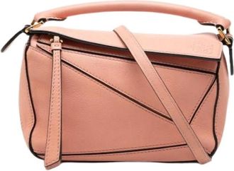 Loewe Pre-owned Mini Puzzle - - Pre-owned - Donna - Rosa - ONE SIZE