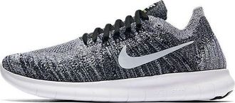 Nike (WMNS) Nike Free RN Flyknit Black White 880844-003