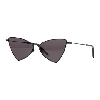 Saint Laurent SL303JERRY002 Cat-Eye Metal Frame Sunglasses - Black