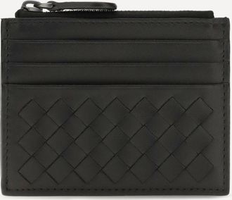 Bottega Veneta Portacarte Intrecciato con zip Woman UNI